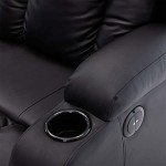 Caesar Electric Luxury Leather Recliner Sofa Set