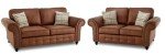 NIGHT HAVEN Faux Leather Sofa Set Collection