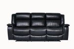 Premium Leather Electric Recliner Sofa with USB Ports