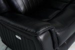 Premium Leather Electric Recliner Sofa with USB Ports