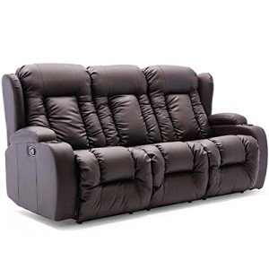 Luxury Leather Recliner Sofa Set - Caesar Collection