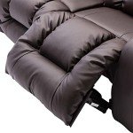 Luxury Leather Recliner Sofa Set - Caesar Collection