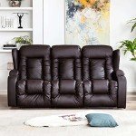 Luxury Leather Recliner Sofa Set - Caesar Collection