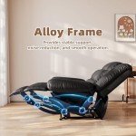 Hamlody Adjustable Recliner Armchair in Black