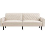 Yaheetech Modern 3-Seater Click-Clack Sofa Couch
