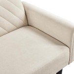 Yaheetech Modern 3-Seater Click-Clack Sofa Couch