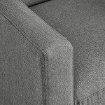Yaheetech Grey Modern Adjustable Recliner Armchair