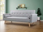 Modern 3-Seater Fabric Sofa Bed Recliner Couch