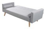 Modern 3-Seater Fabric Sofa Bed Recliner Couch