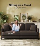 Teddy Velvet 2/3 Seater Modern Sofa Couch