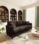 Teddy Velvet 2/3 Seater Modern Sofa Couch