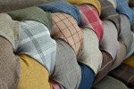 Large Multi-Color Patchwork Leather Chesterfield Sofa
