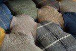 Large Multi-Color Patchwork Leather Chesterfield Sofa