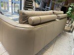 Marin Large 4-Seater Sofa in Taupe Leather