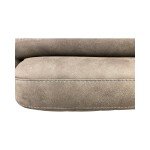Brown 4-Seater Power Recliner Sofa