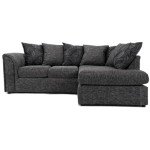 Byron Dundee Grey L-Shaped Corner Sofa