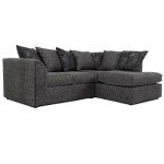 Byron Dundee Grey L-Shaped Corner Sofa