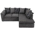 Byron Dundee Grey L-Shaped Corner Sofa