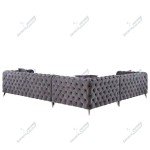Luxurious Velvet 3 & 2 Seater Sofa Set