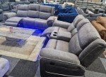 Hannah Electric Recliner 3-Piece Sofa Set