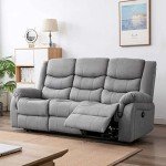 Seattle Electric Fabric Recliner Sofa Set