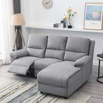 Valencia Fabric L-Shaped Recliner Sofa