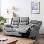 Seattle Electric Fabric Recliner Sofa Set