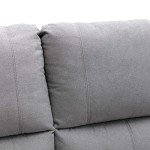 Valencia Fabric L-Shaped Recliner Sofa