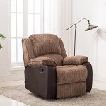 Postana Jumbo Cord Electric Recliner Chair - Brown