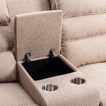 Thornton Electric Dual Motor Recliner Sofa