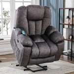 Electric Power Lift Recliner Sofa with Massage