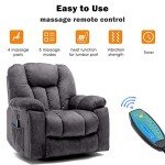 Electric Power Lift Recliner Sofa with Massage