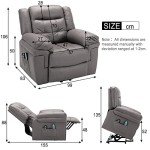 Electric Recliner Chair with Massage and Heat