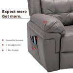Electric Recliner Chair with Massage and Heat