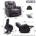 Power Massage Lift Chair with USB and Remote