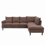 Panana L-Shaped 6-Seater Corner Sofa with USB Port