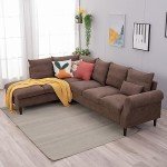 Panana L-Shaped 6-Seater Sectional Sofa with USB Port