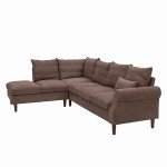 Panana L-Shaped 6-Seater Sectional Sofa with USB Port
