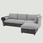 Light Grey 5-Seater L-Shaped Corner Sofa