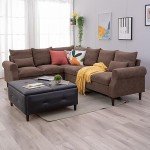 Panana 6-Seater L-Shaped Modern Corner Sofa