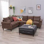 Panana 6-Seater L-Shaped Modern Corner Sofa