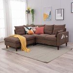 Panana 5-Seater Modern L-Shaped Sofa with USB Port