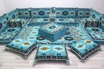 U-Shaped Arabic Majlis Sofa Set with Cushions