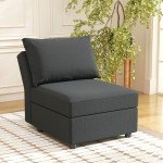 Ainfox Convertible Modular Sectional Sofa with Storage