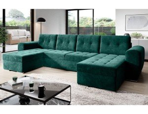 Bari U-Shape Sofa Bed with Sleep Function