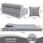 MeMoreCool Double Folding Sofa Bed Mattress