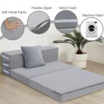 MeMoreCool Double Folding Sofa Bed Mattress