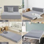 MeMoreCool Double Folding Sofa Bed Mattress