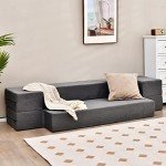 Queen Size Folding Sofa Bed with Memory Foam