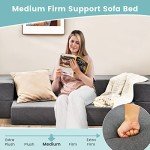 Queen Size Folding Sofa Bed with Memory Foam